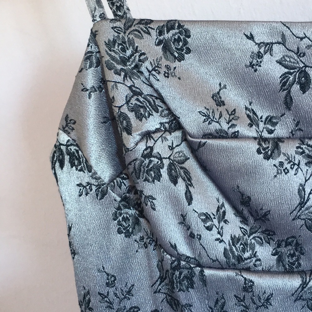 Vintage floral mini dress